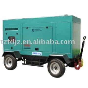 Double Axles Trailer Diesel Generator